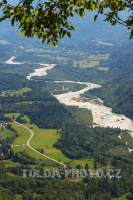 V údolí řeky Soči, Triglavský národní park, Slovinsko