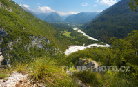 V údolí řeky Soči, Triglavský národní park, Slovinsko